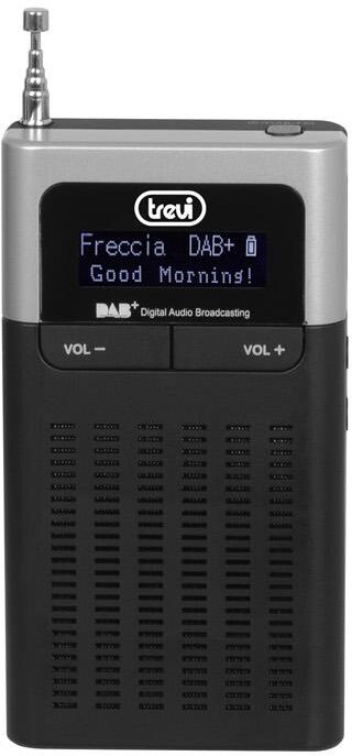 TREVI DAB 793 R Portatile Digitale Nero, Grigio TREVI DAB 793 R Portatile Digitale Nero, Grigio