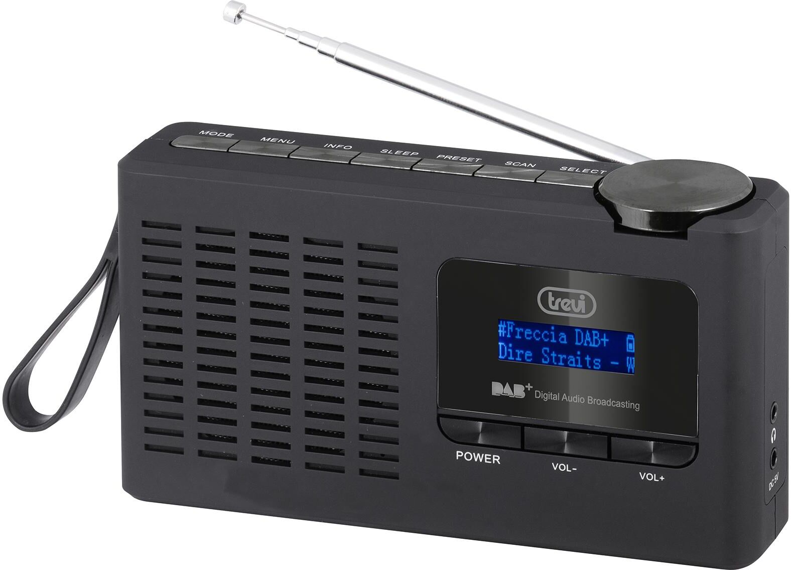 TREVI DAB 7F94 R Portatile Digitale Nero TREVI DAB 7F94 R Portatile Digitale Nero