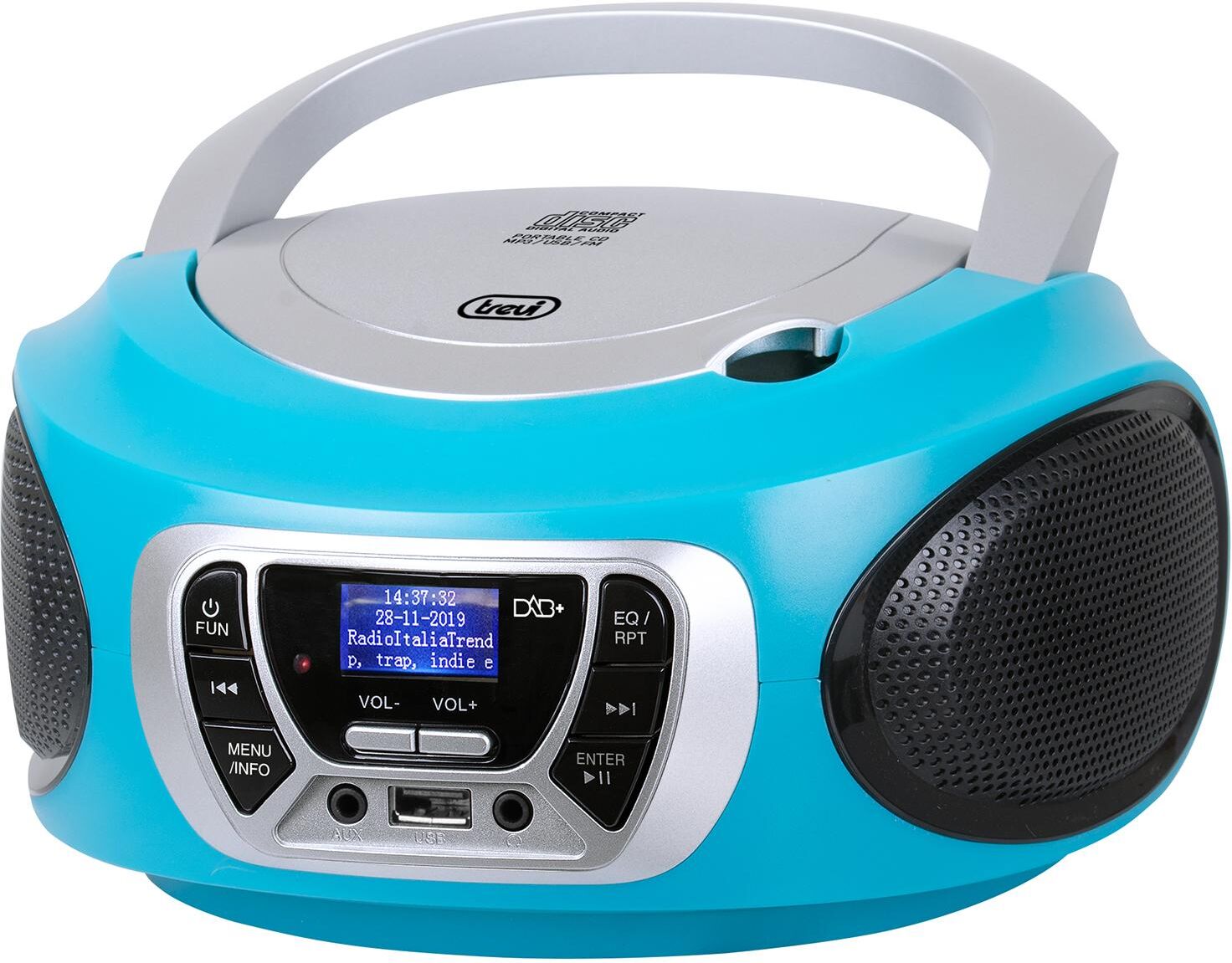 TREVI CMP 510 DAB Digitale Turchese TREVI CMP 510 DAB Digitale Turchese