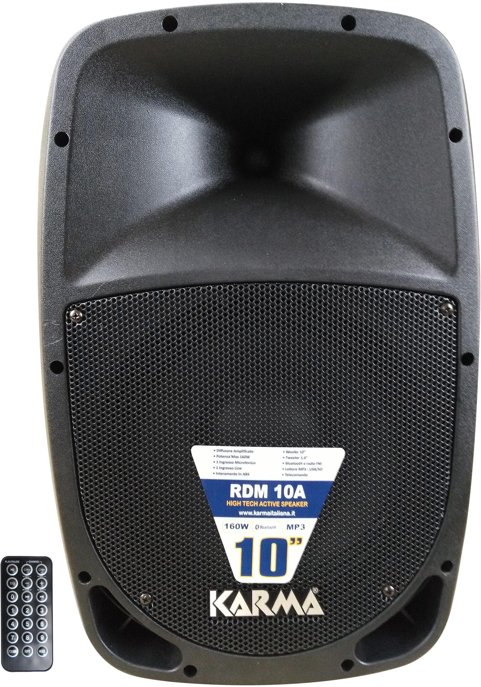 KARMA Italiana RDM 10A altoparlante PA 2-vie KARMA Italiana RDM 10A altoparlante PA 2-vie