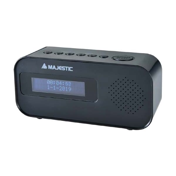 majestic new rs-115 dab portatile analogico e digitale nero