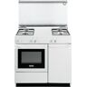 DeLonghi CUCINA 86X50 4F FORNO GAS+PORTABOMBOLA BIANCA SGW854N