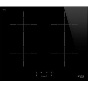 SMEG PIANO INDUZ 60CM 4ZONE/BRIDGE NERO SIB2641D