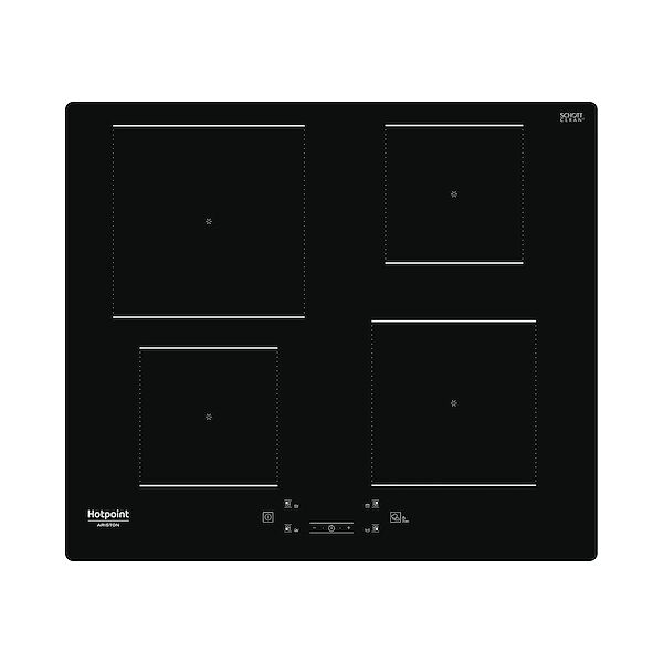 ariston hotpoint hq 5660s ne nero da incasso 59 cm piano cottura a induzione 4 fornello(i)