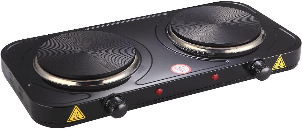 Ardes AR1F21 piano cottura Nero Superficie piana Piastra sigillata 2 Fornello(i) Ardes AR1F21 piano cottura Nero Superficie piana Piastra sigillata 2 Fornello(i)