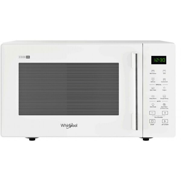 whirlpool fm grill 25lt dig. cook 900w bianco mwp253w