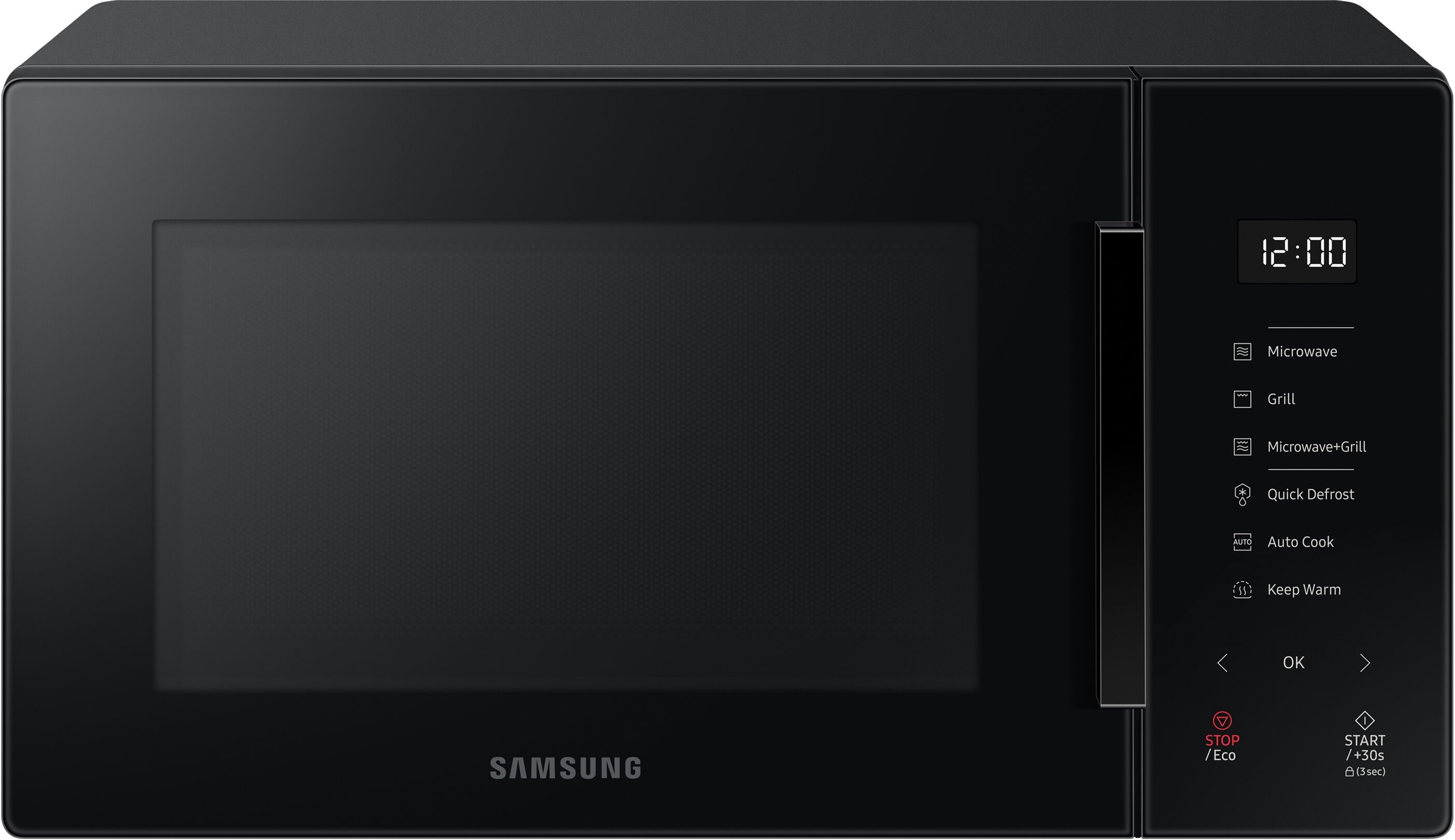 Samsung MG23T5018AK/ET forno a microonde Superficie piana Microonde con grill 23 L 1250 W Nero