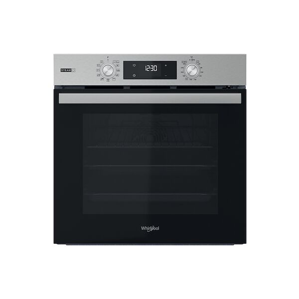 whirlpool forno 71lt multi12 a+ disp inox vap omsr58ru0s