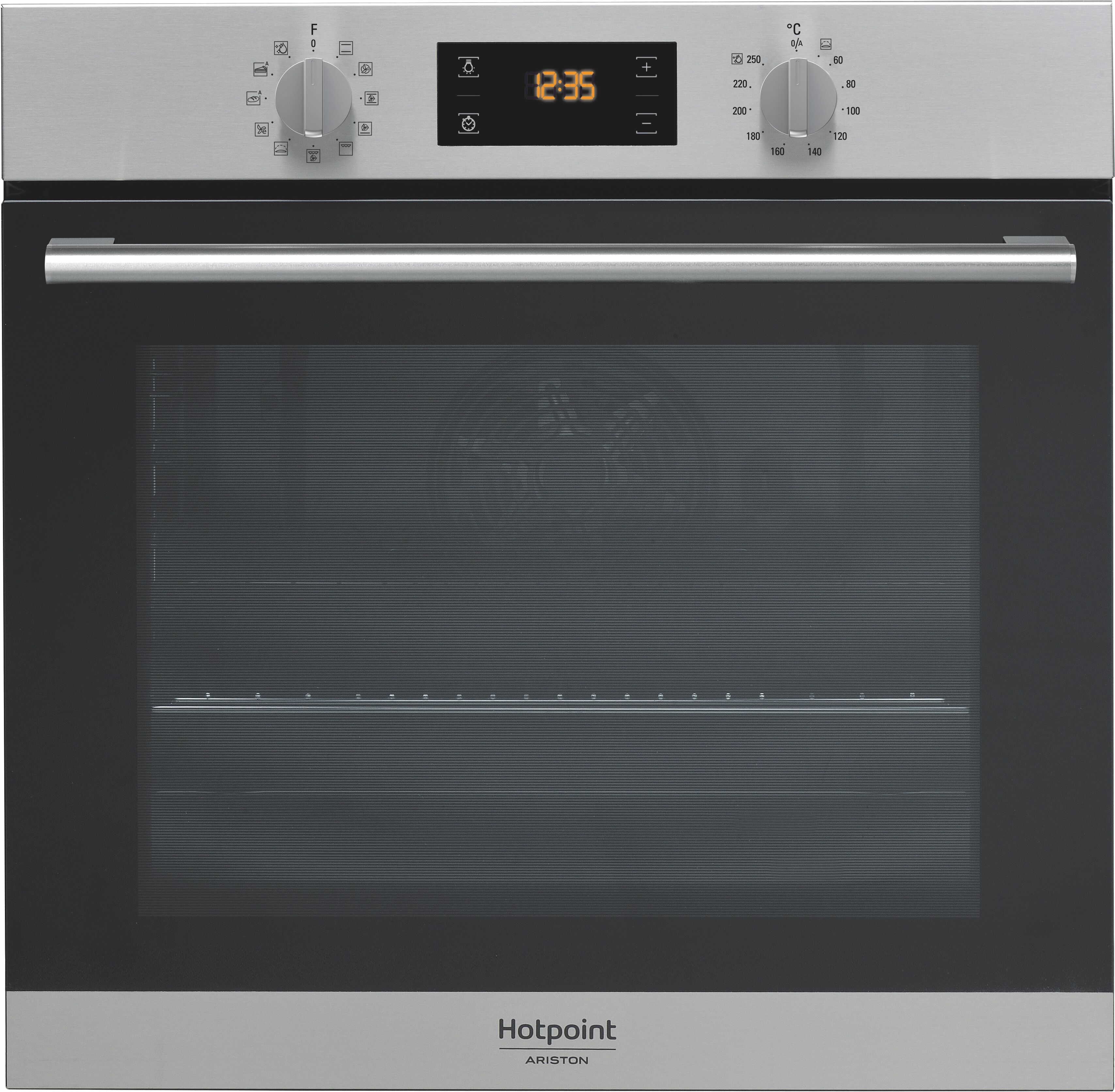 ariston hotpoint forno incasso 71lt cl.a+ multi10 inox fa2844hixha