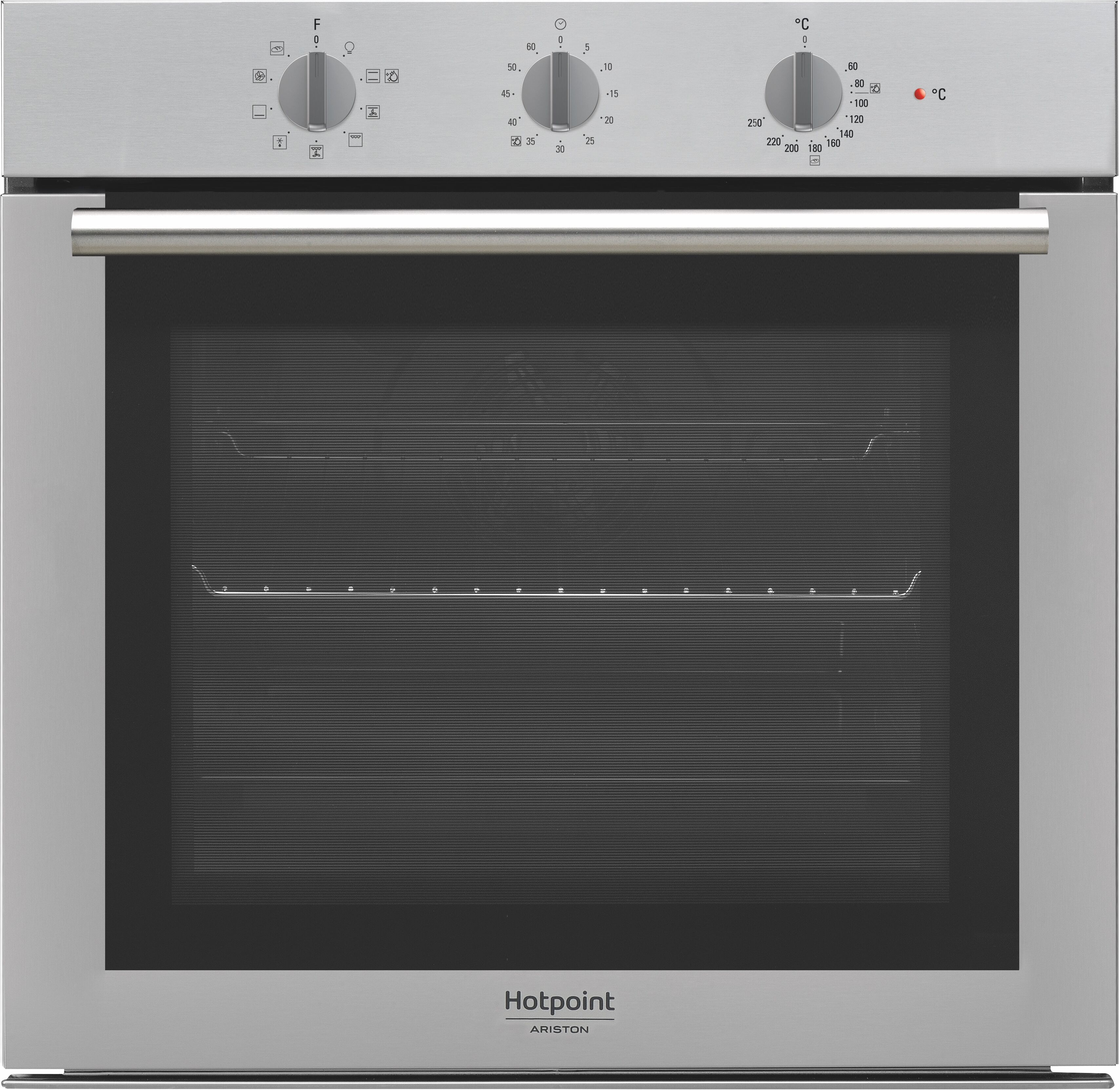 Ariston HOTPOINT FORNO INCASSO 71LT CL.A MULTI9 VENTILATO INOX FA4834HIX