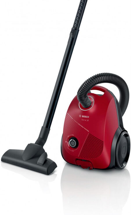 Bosch Serie 2 BGBS2RD1 aspirapolvere a traino 3,5 L A cilindro Secco 600 W Sacchetto per la polvere