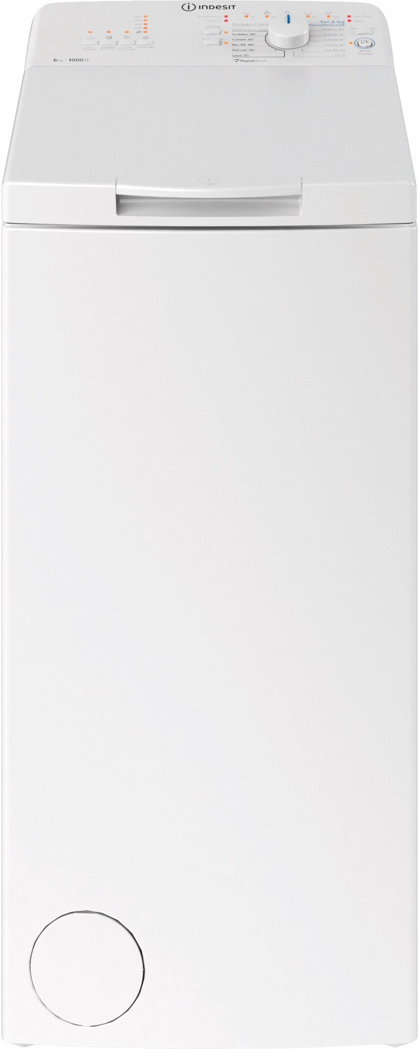 indesit lavatrice ca 6kg 1000g d display btwl60400i