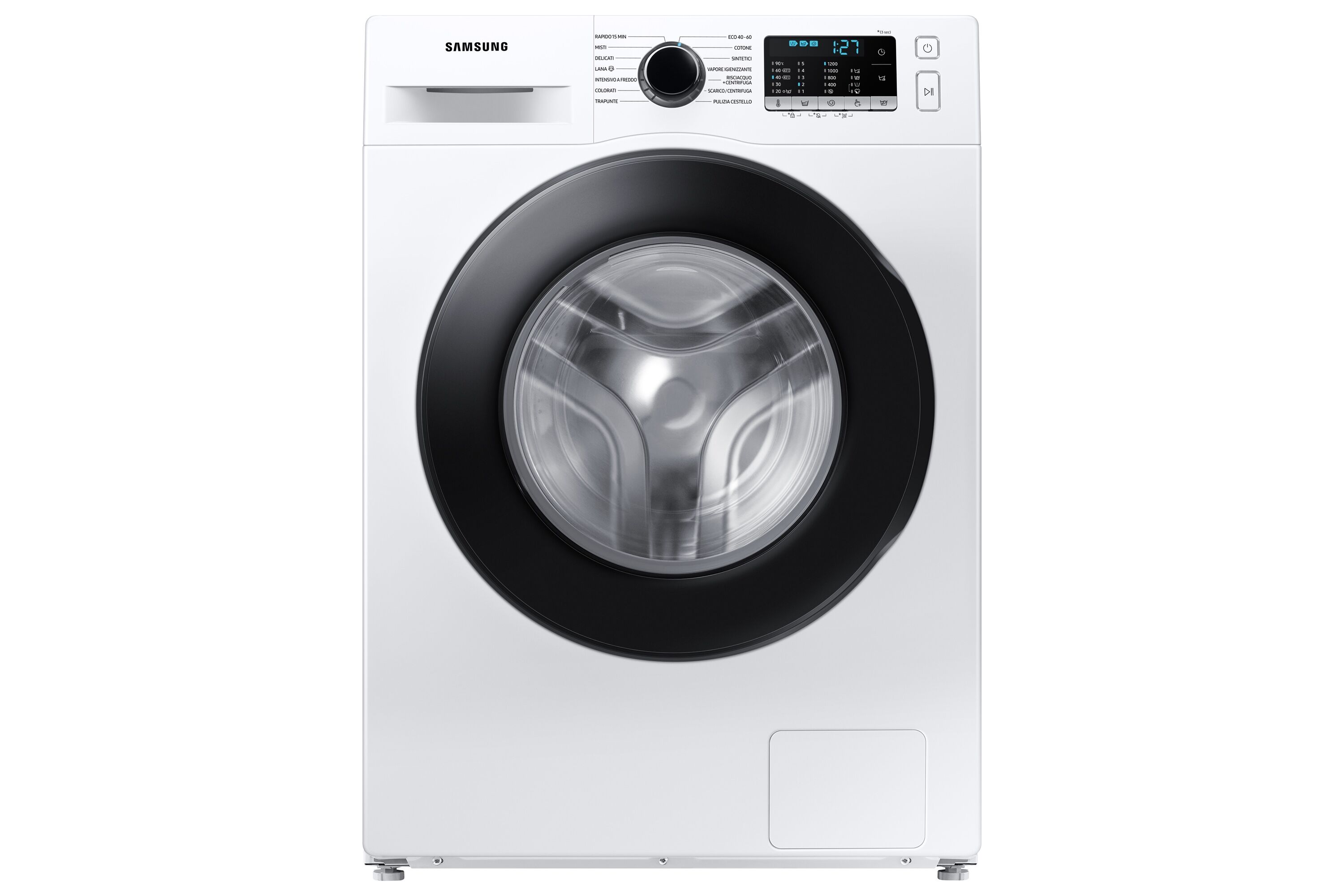 samsung lavatrice snella 45cm 8kg 1200g e ww80agas21