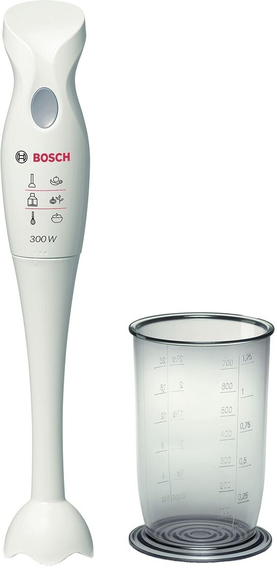 bosch frullatore immersione 300w + bicchiere msm6b150