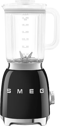 smeg frullatore c/vaso nero blf03bleu