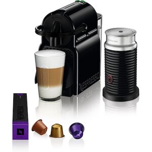 delonghi macchina caffe' nespresso inissia + aeroccino nera en80bae