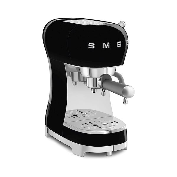 smeg macchina da caffe espresso nera ecfc02bleu