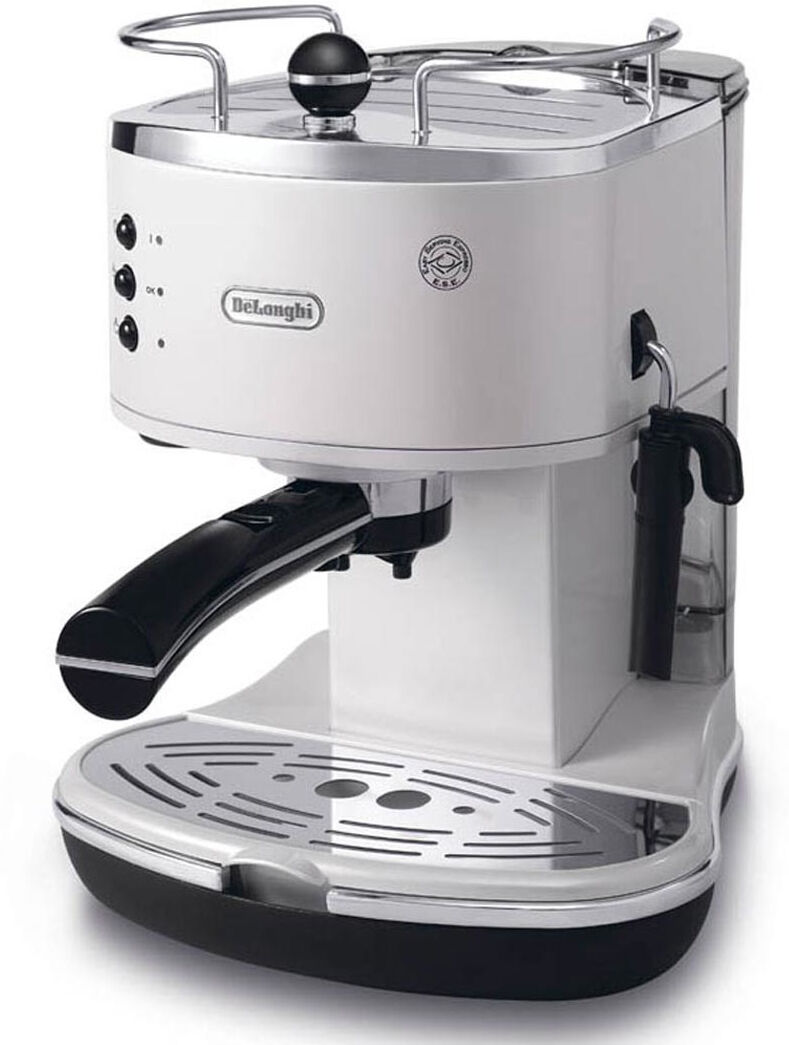 DeLonghi MACCHINA CAFFE&apos; ESPRESSO C//CIALDE BIANCA ECO311.W