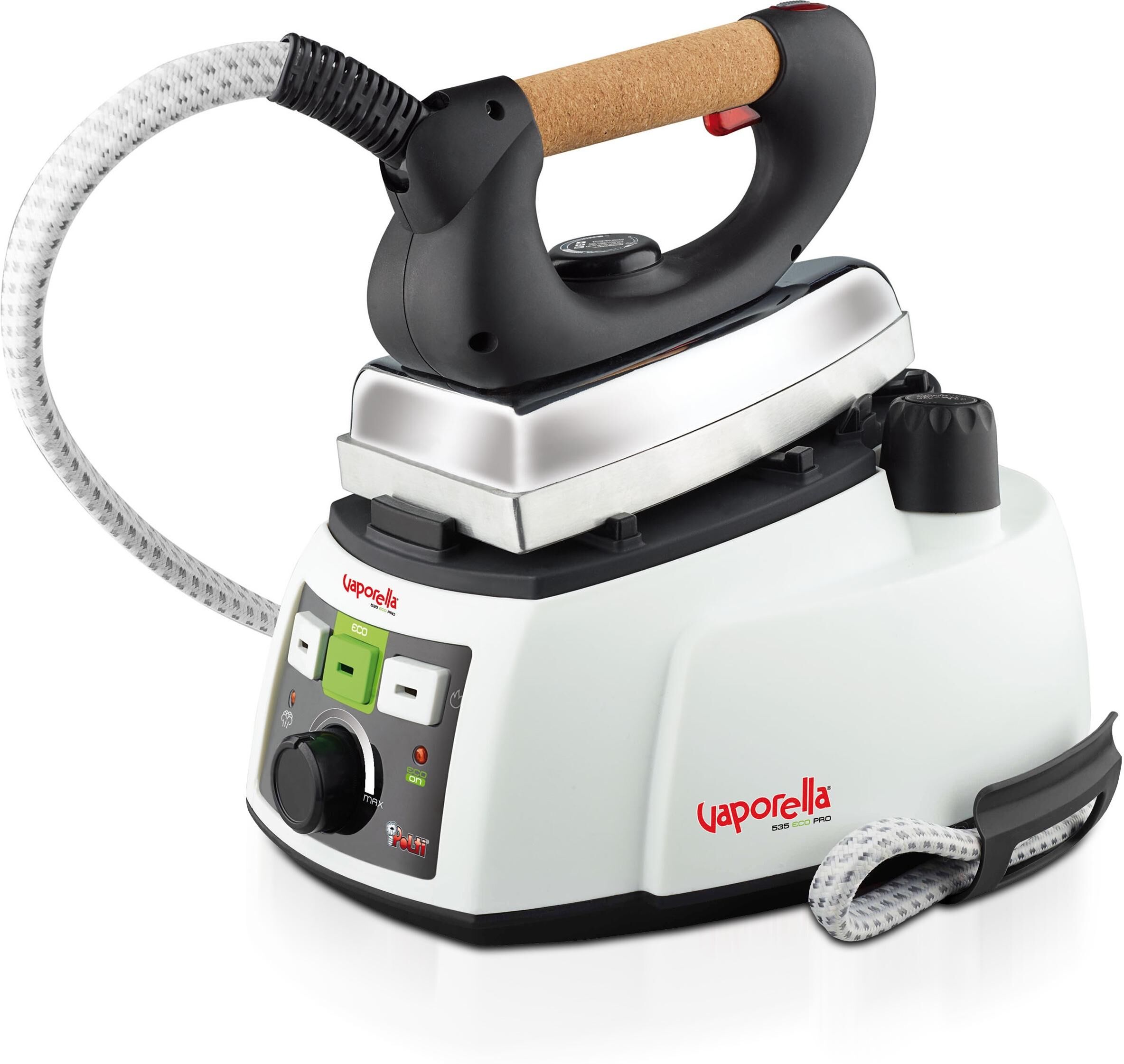 Polti Ferro a caldaia 535 Eco Pro 750 W 0,9 L Alluminio Bianco Polti Ferro a caldaia 535 Eco Pro 750 W 0,9 L Alluminio Bianco