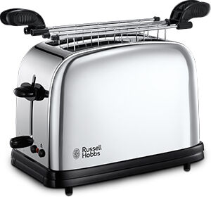 RUSSELL HOBBS 23310-57 tostapane 2 fetta/e Nero, Argento