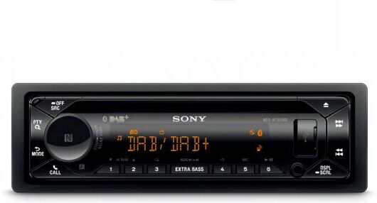 Sony MEXN7300KIT.EUR Ricevitore multimediale per auto Nero Bluetooth