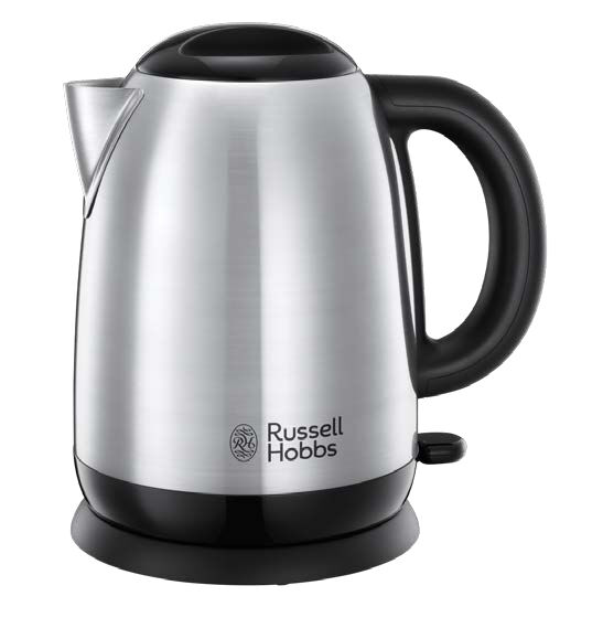 russell hobbs russell bollitore 2400w 1,7lt acciaio satin 23912-70