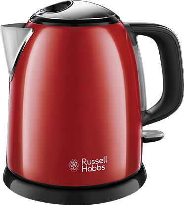 russell hobbs 24992-70 bollitore elettrico 1 l 2400 w nero, rosso