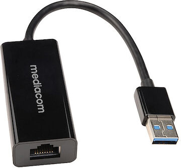 Mediacom ADATTATORE USB 3.0 / GIGABIT ETHERNET MD-U103