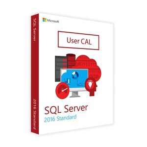 Microsoft SQL SERVER STANDARD 2016 10 USER CAL