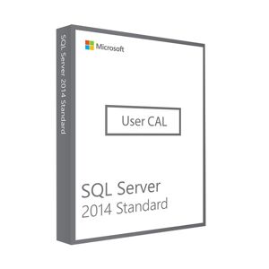 Microsoft SQL SERVER STD 2014 10 USER CALS