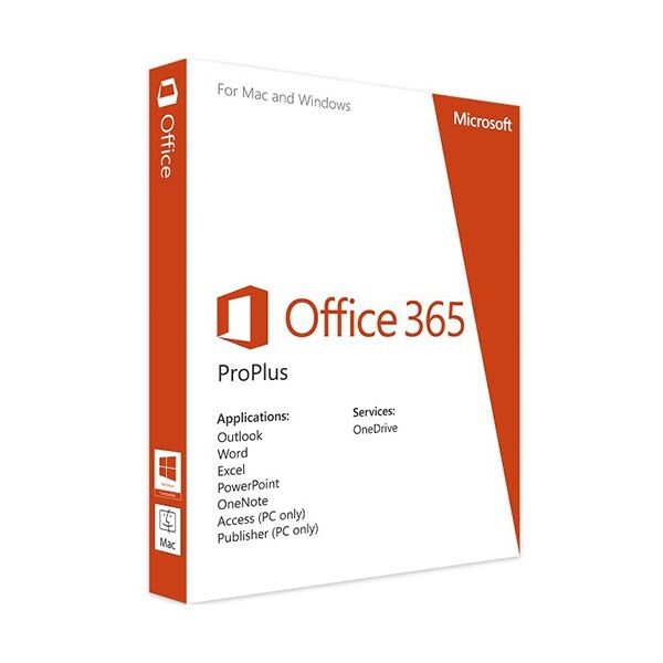 microsoft office 365 pro plus (windows & mac)