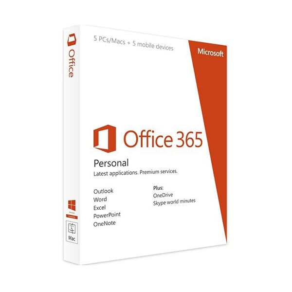 microsoft office 365 personal pc o mac