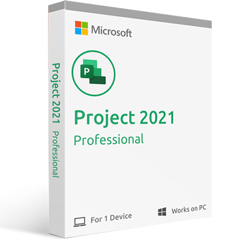 Microsoft PROJECT PROFESSIONAL 2021 (WINDOWS)