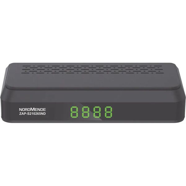 tecnomat decoder nordmende terrestre satellitare 1080p dvb-t2/s2 hevc 10 bit con telecomando 2 in 1