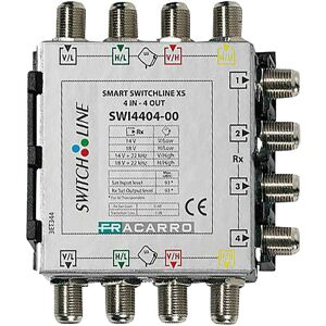 Fracarro MULTISWITCH SMART SW LINE XS 4 +4 - 0DB PER IMPIANTI SAT CENTRALIZZATI Fracarro MULTISWITCH SMART SW LINE XS 4 +4 - 0DB PER IMPIANTI SAT CENTRALIZZATI