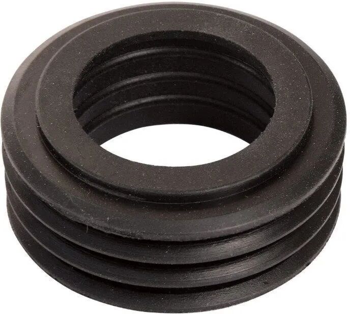 Morsetto Wc Mavea Ø 55/40 Mm Con Alette Nero Morsetto Wc Mavea Ø 55/40 Mm Con Alette Nero