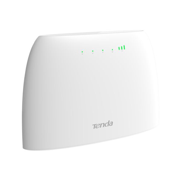 tenda router  wireless 4g lte slot sim porta rj11 2 porte switch fibra e adsl con 2 antenne