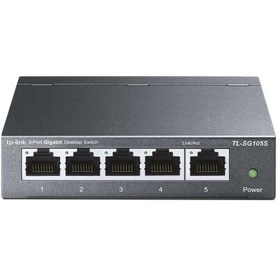 TP-Link - TL-SG105S - 5-Port - Unmanaged - switch di rete TP-Link - TL-SG105S - 5-Port - Unmanaged - switch di rete