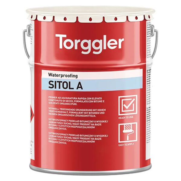 torggler pittura bituminosa  1 l sitol e protegge dalla corrosione legno metallo e cls