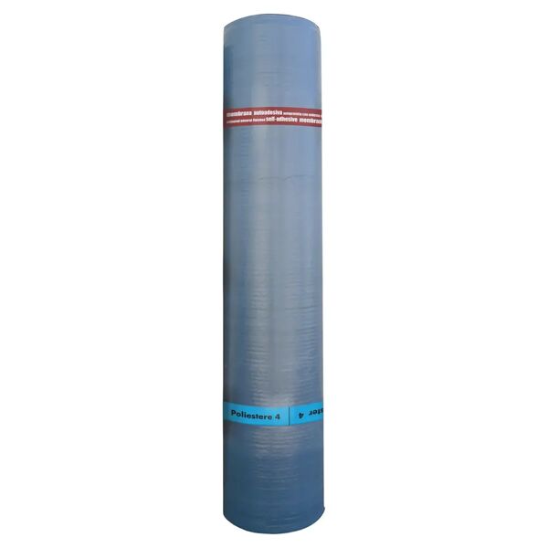 tecnomat membrana bituminosa autoadesiva ardesiata rossa 1x10 m 4 kg -20°