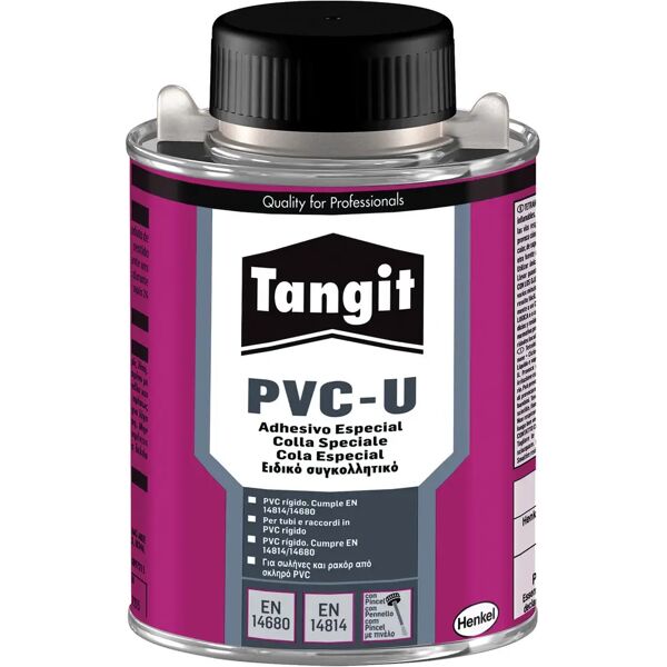 pattex colla tangit pvc-u con pennello 250 g per unione di pvc rigido 250 g