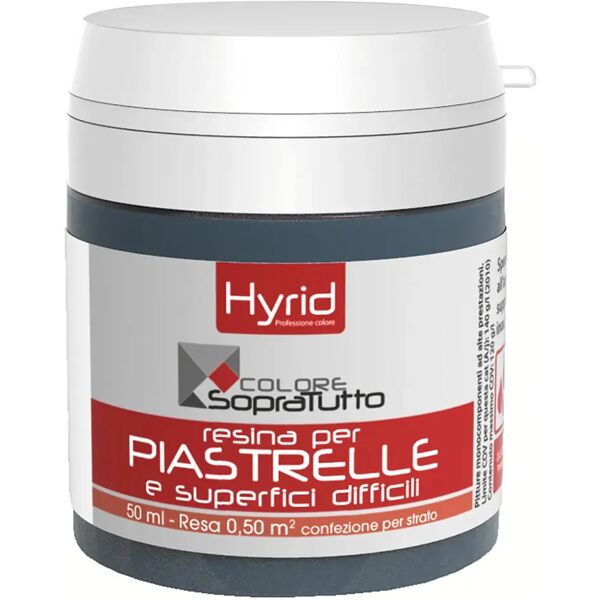 hyrid by covema resina piastrelle hyrid indigo 50 ml per superfici difficili 10 m²  con 1 l pronto uso