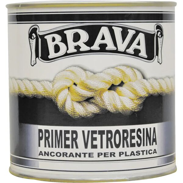 brava primer  750 ml per vetroresina e plastica 10 m² x 1 l da diluire