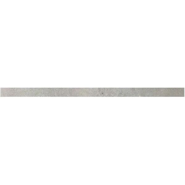 graeba battiscopa crystal grey 4,8x120 cm 8 pezzi pei 3 r9 gres porcellanato