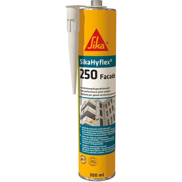 sika silicone poliuretanico  basso modulo per giunti e facciate bianco 300 ml