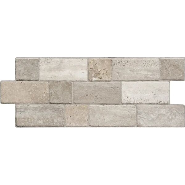 tecnomat placchetta tivoli beige 16x40x0,9  gres porcellanato