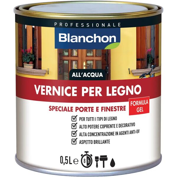 tecnomat vernice legno serramenti blanchon 0,5 l noce copre e decora 12 m² con 1 l