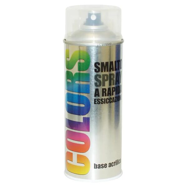 motip smalto spray colors  trasparente opaco 400 ml 2 - 4 m² con 1 l
