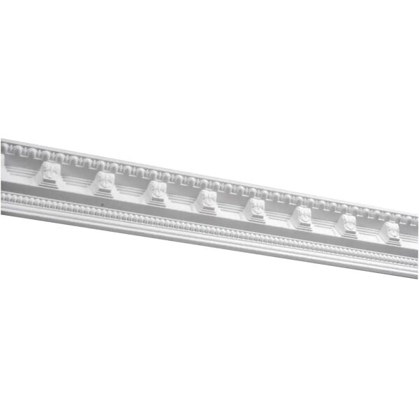 tecnomat cornice in polistirolo espanso nmc e 27 con decoro 80 x 90 mm l 2 m