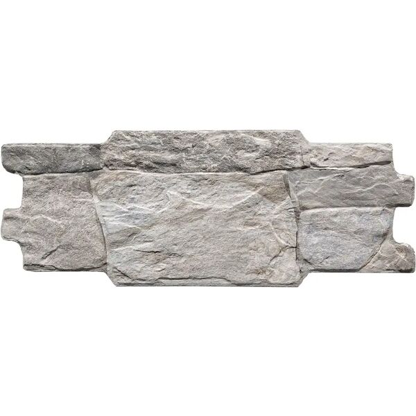 tecnomat placchetta ostuni grigio  16x40x0,9  gres porcellanato